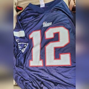 BRAND NEW PATRIOTS TOM BRADY #12 JERSEY SIZE 2XL